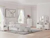 Ashley Furniture PCB1819B16 Kozlani - Vanity With Mirror - White