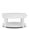 Riverside Furniture 30704 Rosalie - Round Cocktail Table - White