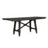 Liberty Furniture 152-CD-TRS Double Bridge - Trestle Table - Dark Chestnut