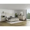 Riverside Furniture 37580-37583-37576 Laguna - King Storage Bed - Beige