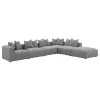 CoasterElevations 551594-SET Jennifer - 6 Piece Upholstered Modular Sectional - Gray