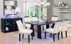 Furniture of America CM3559T Luminar - Glass - Insert Dining Table - Black