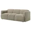 Coaster Fine Furniture 509814 Dorset - Fabric Upholstered Round Track Arm Sofa - Brown