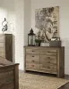 Ashley Furniture B446-31 Trinell - Six Drawer Dresser - 61.34