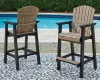 Ashley Furniture P211/613/130(2) Fairen Trail - 5 Pc. - Dining Set with 4 Chairs - Black / Driftwood