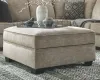 Ashley Furniture 56103/55/49/11 Ashley Furniture 56103/55/49/11 Bovarian - 3 Pc. - Right Arm Facing Sofa with Corner Wedge 2 Pc Sectional, Ottoman - Stone