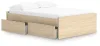 Ashley Furniture EB9632B8 Ashley Furniture EB9632B8 Onita - Full Platform Bed With 1 Side Storage - Natural