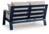 Ashley Furniture PCP587-835 East Beach - Loveseat With Cushion - Blue