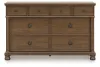 Ashley Furniture PCB824-31 Rowlenstown - Dresser - Brown