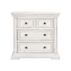 Liberty Furniture 361W-BR62 Liberty Furniture 361W-BR62 Big Valley - Bedside Chest With Charging Station - Whitestone