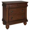 Liberty Furniture 589-BR-KCSDMCN Liberty Furniture 589-BR-KCSDMCN Rustic Traditions - 5 Piece Bedroom Set (California King Sleigh Bed, Dresser & Mirror, Chest, Nightstand) - Rustic Cherry