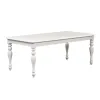 Liberty Furniture 607-T4078 Summer House - Rectangular Leg Table - Oyster White