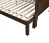 Furniture of America CM-BK658WN-TF-BED Stamos - Twin / Full Bunk Bed - Walnut
