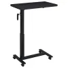 Coaster Fine Furniture 315856 Westpark - Height Adjustable Mobile Bedroom C-Table - Black