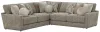 Jackson Furniture Industries 3145/63/59/73-28 Jackson Furniture Industries 3145/63/59/73-28 Turner - 3 Piece Sectional - Mushroom