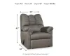 Ashley Furniture 7500525 Ashley Furniture 7500525 Darcy - Cobblestone - Rocker Recliner --Testing