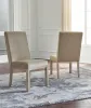 Ashley Furniture D983-01 Chrestner - Dining UPH Side Chair (Set of 2) - Gray / Brown