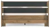 Ashley Furniture EB1866B3 Ashley Furniture EB1866B3 Deanlow - Queen Platform Panel Bed - Honey