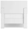 Ashley Furniture EB1810B1 Hallityn - Twin Panel Platform Bed - White