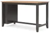 Ashley Furniture D396/13/124(2) Gesthaven - 5 Pc. - Rectangular Dining Room Counter Table, 4  Barstools - Natural / Brown