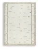 Ashley Furniture R407651 Dot - 8' x 10' Rug - Cream / Brown / Taupe