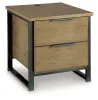 Ashley Furniture T602-3 Montia - Rectangular End Table - Light Brown