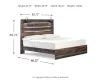 Ashley Furniture B211B14 Ashley Furniture B211B14 Drystan - King Panel Bed - Brown / Beige