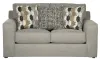 Jackson Furniture Industries 328802-1842/18-2078/48 Hooten - Loveseat - Nickel
