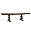 Liberty Furniture 242-DR-7TRS Armand - 7 Piece Trestle Table Set - Antique Brownstone