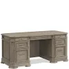 Riverside Furniture 32731 Wimberley - Executive Desk - Light Brown
