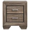 CoasterEveryday 204191KW-S5 Kauffman - 5 Piece California King Bedroom Set - Washed Taupe