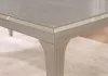 Furniture of America CM3020T Diocles - Dining Table - Silver / Gray