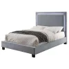 Furniture of America CM7695GY-EK-BED-VN Erglow - Eastern King Bed - Gray