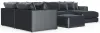 Jackson Furniture Industries 2245/36/31/59/76/12-23 Jackson Furniture Industries 2245/36/31/59/76/12-23 Remington - 5 Piece Modular Sectional (RSF Chaise) And 1 Included Cocktail Ottoman - Slate