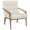Coaster Fine Furniture 903143 Kirra - Upholstered Metal Arm Accent Chair - Cream