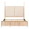 Liberty Furniture 780-BR-QPS Liberty Furniture 780-BR-QPS Proximity Place - Queen Poster Bed - Barley Buff