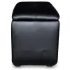 CoasterEssence 600002 Cyrus - Upholstered Home Theater Storage Wedge Console - Black