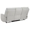 Coaster Fine Furniture 610521P Sylmar - Chenille Upholstered Power Reclining Sofa - Dove Gray