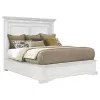 Coaster Fine Furniture 215871KE Mckinney - Eastern King LED Light Panel Bed - Vintage White