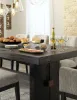 Ashley Furniture D984-45 Burkhaus - Rectangular Dining Room Extension Table - Dark Brown