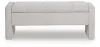Ashley Furniture A3000744 Akselman - Storage Bench - Gray