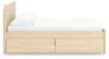 Ashley Furniture EB9632B23 Ashley Furniture EB9632B23 Onita - King Panel Platform Bed With 1 Side Storage - Natural