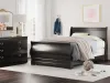 Ashley Furniture B128B9 Huey Vineyard - Full Sleigh Bed - Black