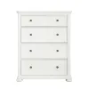 Samuel Lawrence Furniture S920-440 Savannah - 4-Drawer Chest - White