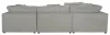 Jackson Furniture Industries 4445/31/59/28/88/8-26 Jackson Furniture Industries 4445/31/59/28/88/8-26 Posh - 8 Piece Modular Sectional With 3 Armless, 3 Corners, 1 Cocktail Ottoman, 1 Console - Dove