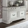 Liberty Furniture 244-HO121 Magnolia Manor - Credenza - Antique White