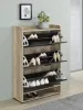 CoasterEveryday 950404 Denia - 3-Tier Engineered Wood Shoe Cabinet - Gray