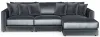 Jackson Furniture Industries 2245/36/31/76/3-23 Jackson Furniture Industries 2245/36/31/76/3-23 Remington - 3 Piece Modular Sofa Chaise (RSF Chaise) - Slate
