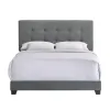 Intercon UB-BR-ADYQEN-GNM-C Intercon UB-BR-ADYQEN-GNM-C Addyson - Upholstered Queen Bed - Gunmetal