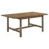 Coaster Fine Furniture 108571 Crestmore - Rectangular Wood Dining Table - Walnut